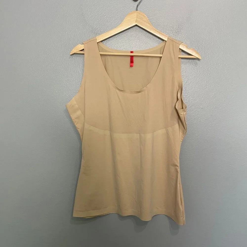 SPANX nude tan shapewear tank size 1X